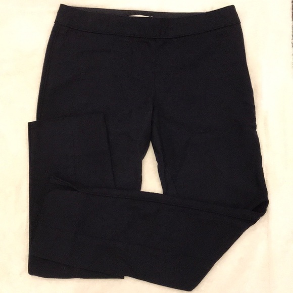 Tory Burch Navy lightweight ankle crop pant - Picture 1 of 3